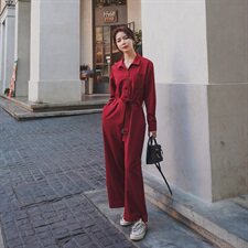 大货已出2020春季新款连体裤宽松休闲225-F13（），女装连体裤，浙宝225