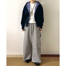 抖音得物高品质二开26春季美式潮牌两面穿连帽卫衣开衫男女外套，女装短外套，电商A443