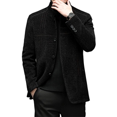 中年男2023冬季新款休闲时尚外套爸爸装派克服上衣YYX8819-P280，男装中老年男装，电商B212（原钱塘6029）