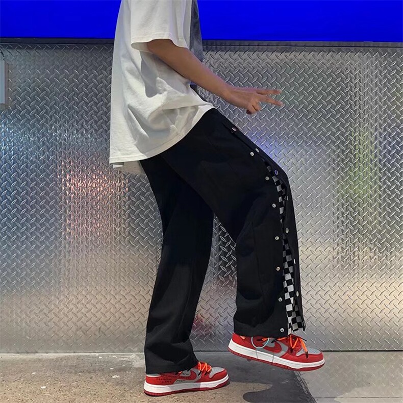 男春季潮流时尚休闲长裤华夫格长裤A114P36,男装休闲裤,星座1116-2