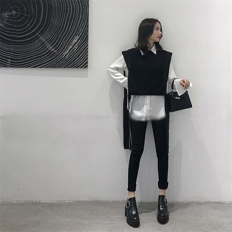 2024年秋季时尚气质百搭简约潮流无袖马甲，女装马甲，德聚羊绒