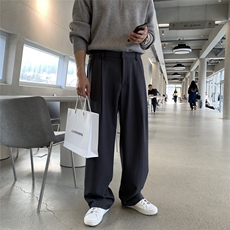 垂感休闲男士西裤深灰K229/P68控105，男装西裤，电商A242