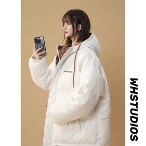 中性风棉衣男女棉服防水小牛津连帽冲锋棉袄三防面包服【1606-P80图片