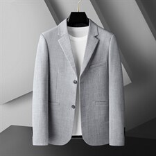 2024春季新款春秋帅气外套潮流商务绅士休闲西服男BGW513P114，男装西服，星座306A