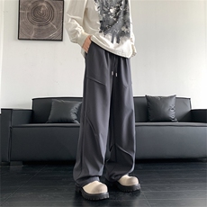 电商DSA028-CK2489P402025新款休闲纯色设计长裤男限价68，男装休闲裤，电商A028
