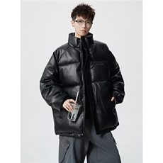 鳄鱼纹钢印字母大码M-5XL棉衣男MY77093P120控168抖音控198，男装棉衣，星座227-7