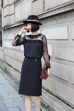 蕾丝小衫，包裙，M一XXL，补单款，其它，名门秀