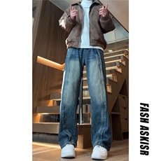 抖音得物品质百搭牛仔裤212-2-DY178-特P60，男装牛仔裤，星座808A-1