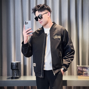 9909-P98 控138 春季新款社会小伙潮店主风夹克男图片