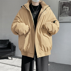 堆堆袖棉服男冬季新款港风宽松连帽面包服MF9006-P95(现货），男装棉衣，星座214-3