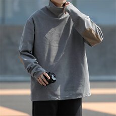 C484P27秋冬打底衫中领男装T恤时尚保暖，男装T恤，星座512-6