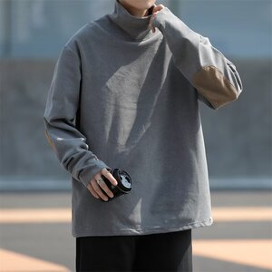 C484 P27 秋冬打底衫中领男装T恤时尚保暖图片