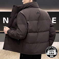 DS-A225标2025冬季新款男士立领时尚潮流白鸭绒羽绒服夹克，男装夹克，电商A225