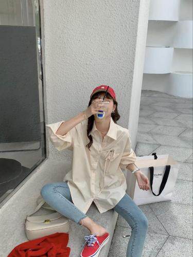 日韩系衬衫，女装衬衫，左芷