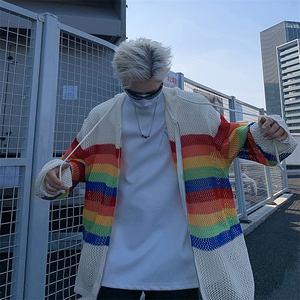 春秋重磅小香风加厚针织开衫宽松高级感小众拉链毛衣外套潮图片