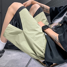 现货夏季工装短裤男ins潮牌休闲百搭潮流痞帅五分裤D02517-P43，男装休闲裤，星座308B-2
