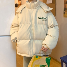 冬季港风韩版宽松加棉加厚连帽冲锋衣棉衣棉服MY6201P115控158，男装夹克，电商A268A