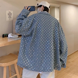 美式复古小香风外套男春秋高级感炸街男装轻奢冷淡风JT91P85图片