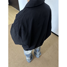 美式高街薄款刺绣百搭外套座山雕春季宽松外搭男女同款J6808，女装短外套，星座1116A（原606A-3）