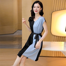杭州重磅贵夫人真丝连衣裙女夏季2025新款中年妈妈大牌桑蚕丝裙子，女装连衣裙，阿舍尔精品