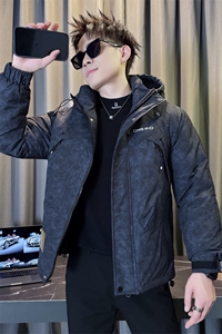 大棉衣冬季潮牌扎染棉袄男社会小伙版型外套袄子8591-P148控188图片