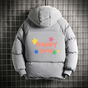 控128加绒面包服男大码羊羔毛棉衣男MY16354-P100图片