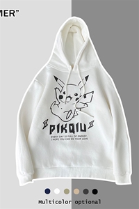 A040-WY2078-P40连帽卫衣男加肥加大码胖子棒球服外套图片