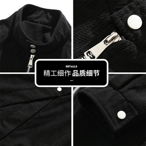秋季美式复古重磅灯芯绒夹克潮牌宽松休闲上衣外套Q5563-P68图片