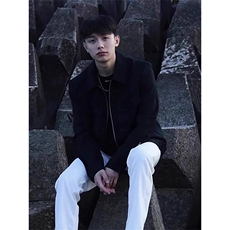 网图有货黑色垫肩行政夹克外套男J707-常规款P50J708垫肩款P55，男装夹克，星座1505