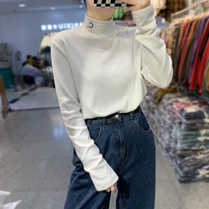 双面绒打底衫图片