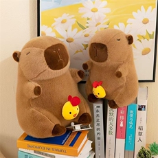 璟旭毛绒玩具 小鸡水豚