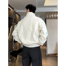 美式棒球服外套男款春秋季痞帅高级感工装飞行员夹克男生开春风衣，男装夹克，星座601-1