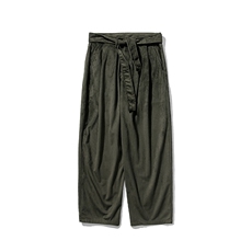 cityboy休闲裤子男绒面灯芯绒阔腿裤日系坠感慵懒灯笼裤D505/P50，男装休闲裤，星座206-1