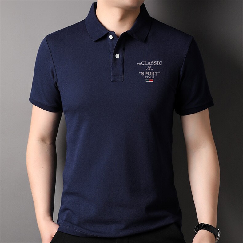 F82501钱塘2020-1百搭简约中青年时尚休闲新款男士短袖T恤P48,男装T恤,钱塘207-1