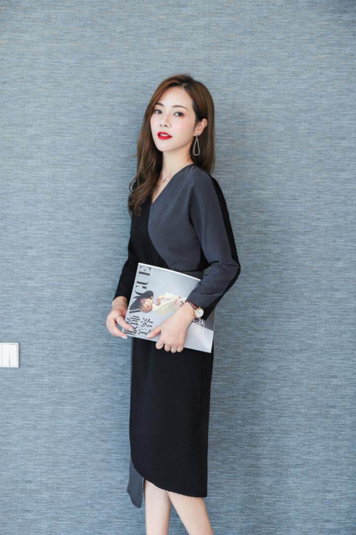 秋冬连衣裙，女装连衣裙，EE