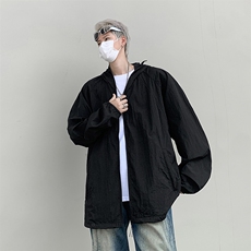 男冰丝防晒服夏季宽松透气防晒衣户外休闲薄外套F09317-P45，男装防晒衣，星座308B-2