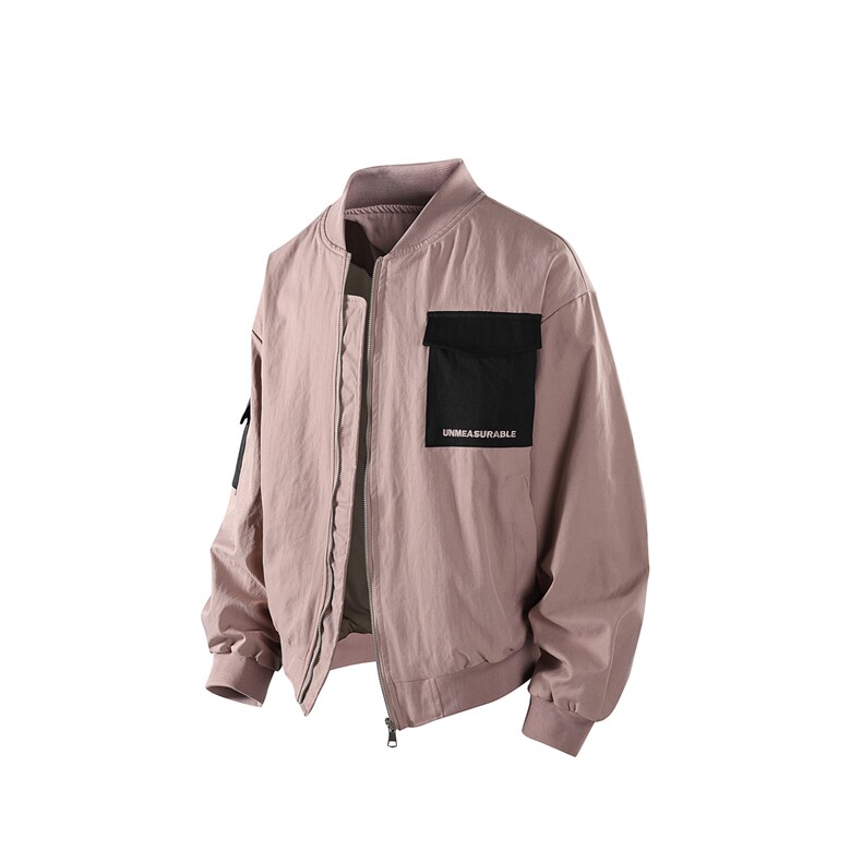 b228-j3145-p85撞色棉感棒球领夹克,男装夹克,电商A016 (原B228)