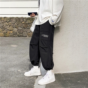 备大货 新款男士工装休闲裤韩版潮流宽松束脚裤子1008-GK219-p30图片