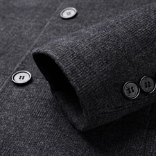 2023秋冬季毛呢羊毛大衣男翻领中长款外套风衣男装DS81051-P285，男装毛呢大衣，电商B212（原钱塘6029）