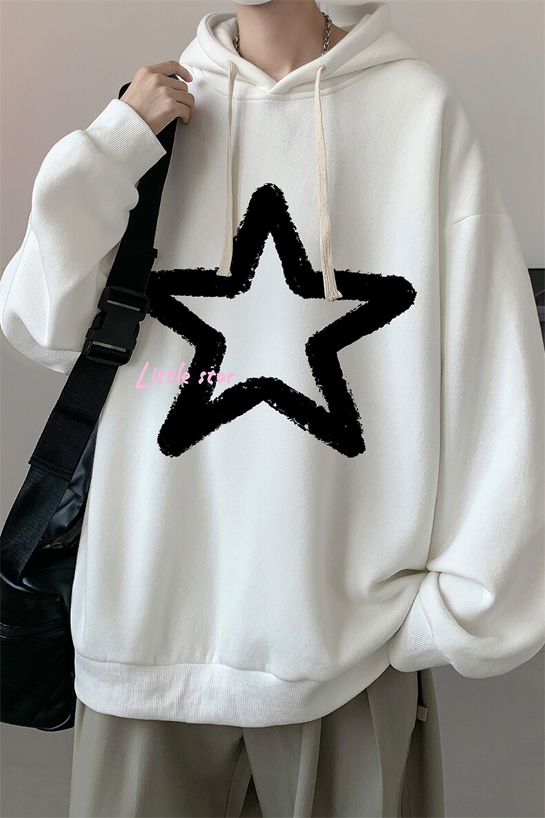 连帽卫衣男大码运动服帽衫外套WY2286-P35加绒款-P40,男装卫衣,电商A040