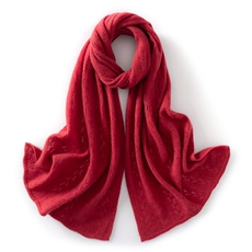 2025年秋季新款纯色针织围巾时尚休闲通勤百搭，围巾，臻歆羊绒