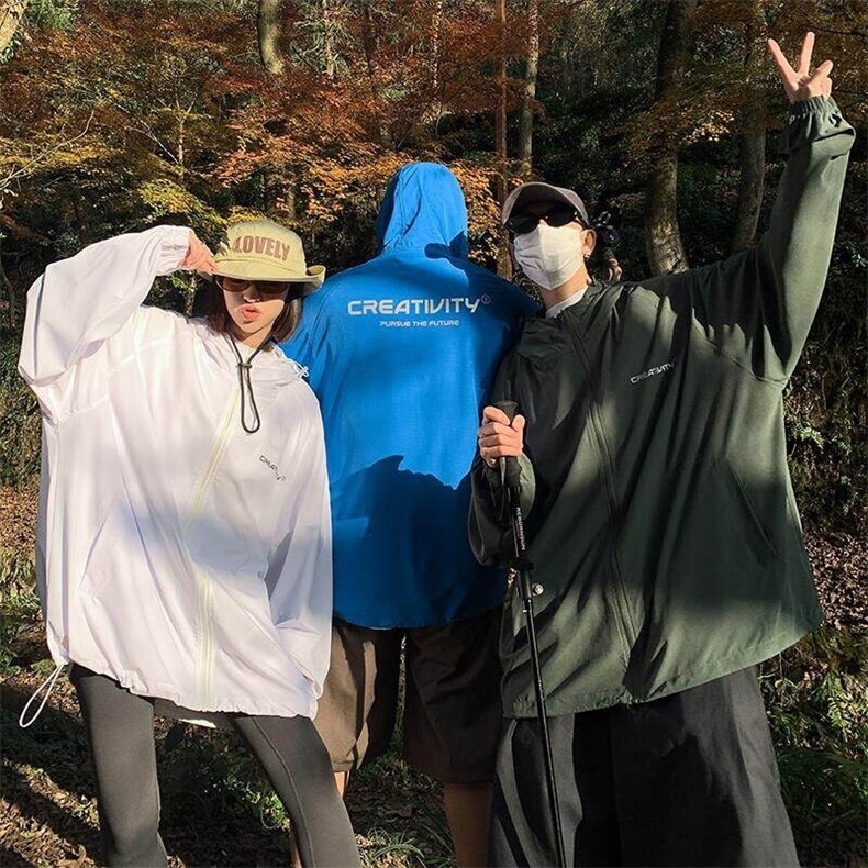 特批P55无差价25夏男女情侣防晒衣山系户外轻薄凉感冰丝外套J510，男装防晒衣，电商A001