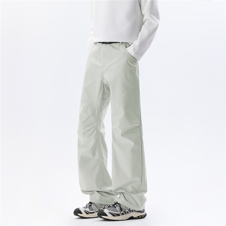 美式户外褶皱设计冲锋裤男防风徒步登山裤子防水耐磨CF157-P50，男装休闲裤，星座310A-4