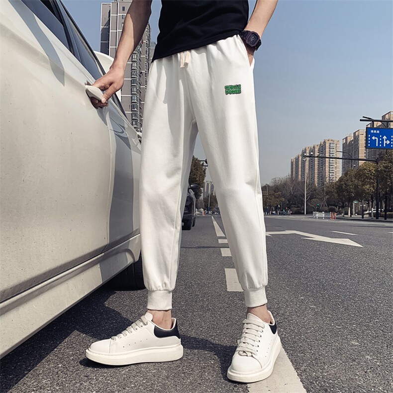 B340- K8878-特P58控价78 卫裤男春季新款男士休闲裤图片
