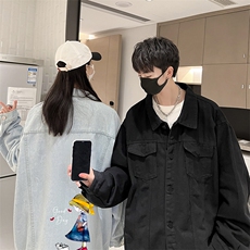 牛仔夹克男大码牛仔外套男茄克NJ77415-P60，男装夹克，电商A040
