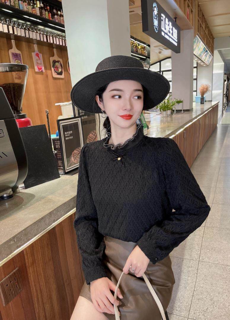 蕾丝加绒加厚小衫，其它，米娜·丹怡