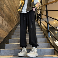 美式机能风防水束脚冲锋裤户外宽松休闲长裤A061-EX50231常规-P50，男装休闲裤，电商A061