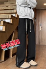 加长高个子微喇裤子男春季潮牌拉链卫裤190cm美式运动裤KZ032P58，男装休闲裤，电商B312