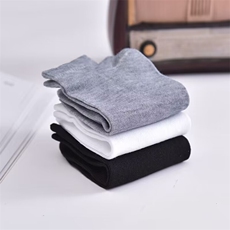 独立包装船袜男袜夏季全棉男士短袜赠品袜白色黑色灰色DW202-P15，袜子，星座224-1