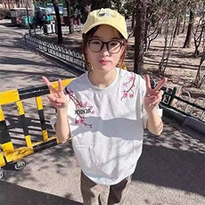 万针全刺绣工艺抖音得物高品质260克重磅纯棉双纱美式高街短袖T恤，男装T恤，电商A486